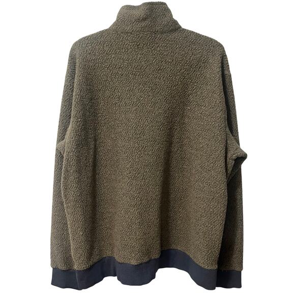 Patagonia Men’s Woolyester Full-Zip Fleece Jacket Green XL - Picture 3 of 8